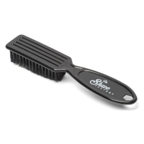 The Shave Factory Clipper/Fade Brush - kartáček na fade-ování/na hrubé vyčištění strojku od vlas