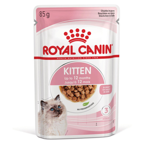 Royal Canin Kitten v omáčce - 48 x 85 g