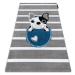 Dywany Łuszczów Dětský kusový koberec Petit Bulldog grey - 140x190 cm