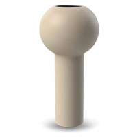 Cooee Design, Keramická váza Pillar Sand, 24 cm, béžová