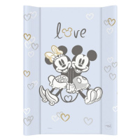 CEBA Podložka přebalovací s pevnou deskou COMFORT (50x70) Disney Minnie & Mickey Blue