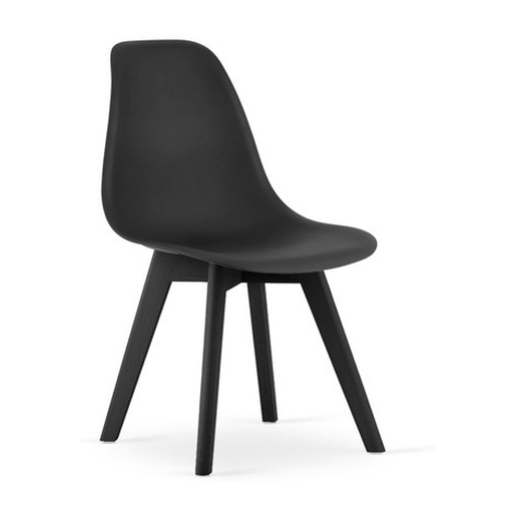 Židle KITO - černá/černá