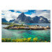 Fotografie Panoramic seascape near Reine, Moskenes, Lofoten, by Tatsiana Volskaya, 40 × 26.7 cm