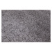 Vopi koberce Kusový koberec Capri šedý kruh - 120x120 (průměr) kruh cm