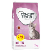 Concept for Life v bonusovém balení - 10 + 2 kg zdarma - Kitten (10 + 2 kg)