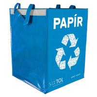 Taška na tříděný odpad SORT EASY PAPER, 30x30x40cm, 36l SIXTOL