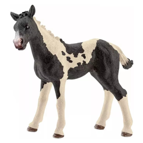 SCHLEICH Koník hříbě Pinto figurka kůň ručně malovaná