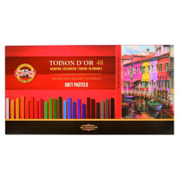 KOH-I-NOOR Toisor D'or Soft Pastels Sada suchých pastelů 48 ks