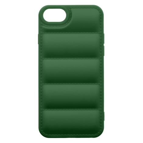 Zadní kryt OBAL:ME Puffy pro Apple iPhone 7/8/SE2020/SE2022, tmavě zelená