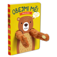 Maňásková knížka Obejmi mě! Medvídek