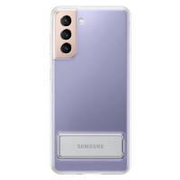 Ochranný kryt se stojánkem Samsung EF-JG991CTE pro Galaxy S21 / Transparent Varianta: ivi0