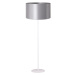 - Stojací  lampa CANNES 1xE27/15W/230V pr. 45 cm stříbrná/bílá