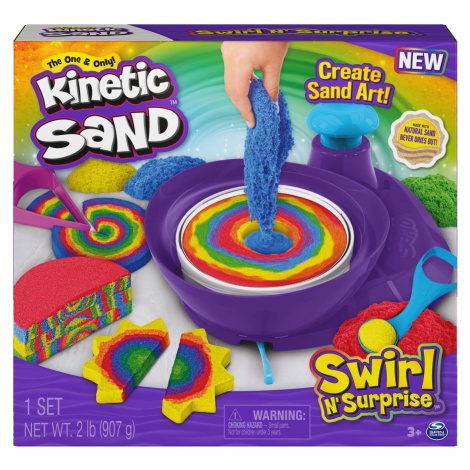 Kinetic Sand duhový kolotoč