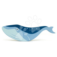 Dřevěná velryba Whale Tender Leaf Toys