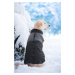 Vsepropejska Terenc obleček pro psa na zip Barva: Černá, Délka zad (cm): 30, Obvod hrudníku: 37 