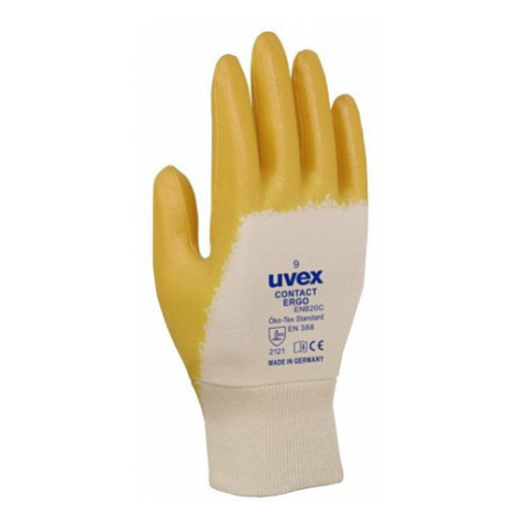 Povrstvené rukavice uvex Contact Ergo ENB20C, dlaň