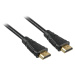 PremiumCord 4K kabel HDMI A - HDMI A M/M zlacené konektory 1m