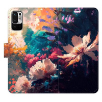 iSaprio flip pouzdro Spring Flowers pro Xiaomi Redmi Note 10 5G