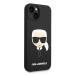 Karl Lagerfeld KLHCP14MSLKHBK hard silikonové pouzdro iPhone 14 PLUS 6.7" black Silicone Karl`s 