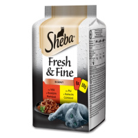 Sheba kapsičky Fresh & Fine exkluzivní výběr ve šťávě. 36 x 50 g