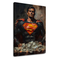 Obrázek SUPERMAN : Money Man | Akrylové detaily