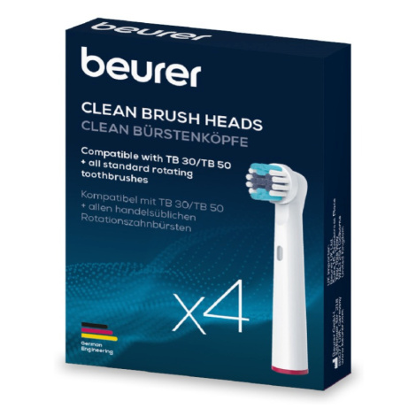 Beurer TB4 set Clean náhradní hlavice 4 ks