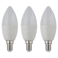 Livarno home LED žárovka, 2/3 kusy (6 W E14 svíčka, 3 kusy)