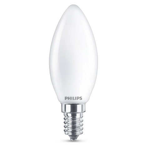 Philips Philips Classic LED žárovka E14 B35 6,5W 2700K mat