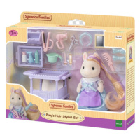 Sylvanian family Poník s vlasy v kadeřnictví