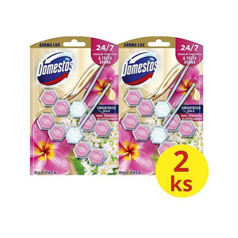 DOMESTOS Aroma Lux Pink Jasmine & Elderflower 4× 55 g