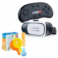 dárek Pod Stromeček Brýle Vr Brýle 3D 360 Stupňů+gamepad+hra Ping Pong