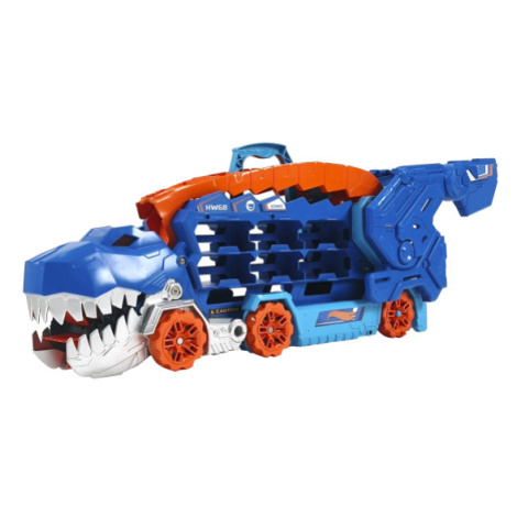 Hot Wheels city T-rex tahač se světly a zvuky - 73-HNG50 Mattel