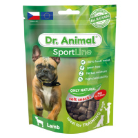 DR. ANIMAL Sportline pochoutka jehněčí pro psy 100 g