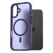 AlzaGuard Matte Case Compatible with Magsafe pro iPhone 16 tmavě fialový