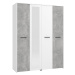Skříň Varadero beton/bílý 4K1O 11011615