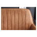 LuxD Designová lavice Esmeralda 160 cm hnědá