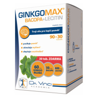 Da Vinci Academia GinkgoMAX + Bacopa + Lecitin 90+30 tobolek