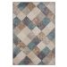 Modro-béžový koberec 235x160 cm Terrain - Hanse Home