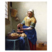 Jan (1632-75) Vermeer - Obrazová reprodukce The Milkmaid, c.1658-60, (35 x 40 cm)