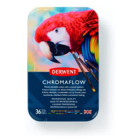Derwent, 2306012, Chromaflow, umělecké pastelky, 36 ks