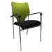 Konferenční židle UMUT síťovina / plast / kov Kondela Černá / zelená