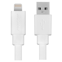 AVACOM MFI-120W kabel USB - Lightning, MFi certifikace, 120cm, bílá