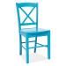 Jídelní židle AVERKIO, modrá