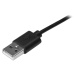 Startech kabel USB-C/USB-A 4m černý