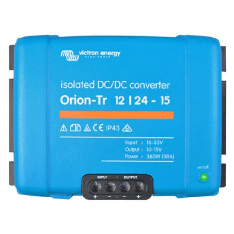 Victron Energy DC-DC konvertor Orion-Tr 12/24- 15A 360W