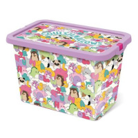 Squishmallows STOR úložný box s víkem - 7 L