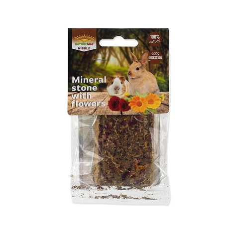 Nature Land Kámen Nibble minerální s květy 100 g