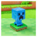 Icon Light Minecraft - Creeper modrý