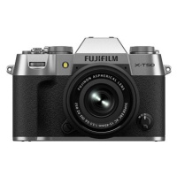 Fujifilm X-T50 stříbrný + XC 15-45mm f/3,5-5,6 OIS PZ