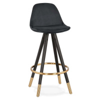Černá barová židle Kokoon Carry Mini, výška sedáku 65 cm